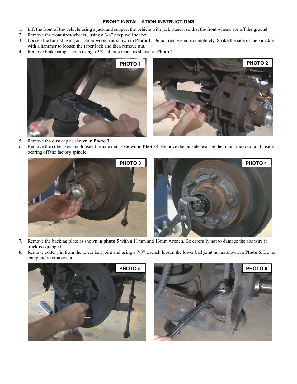 Rough Country 727 User Manual | Page 2 / 4
