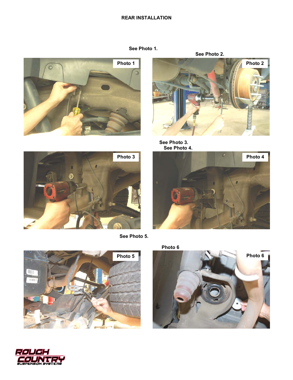 Rough Country 268.20 User Manual | Page 6 / 8