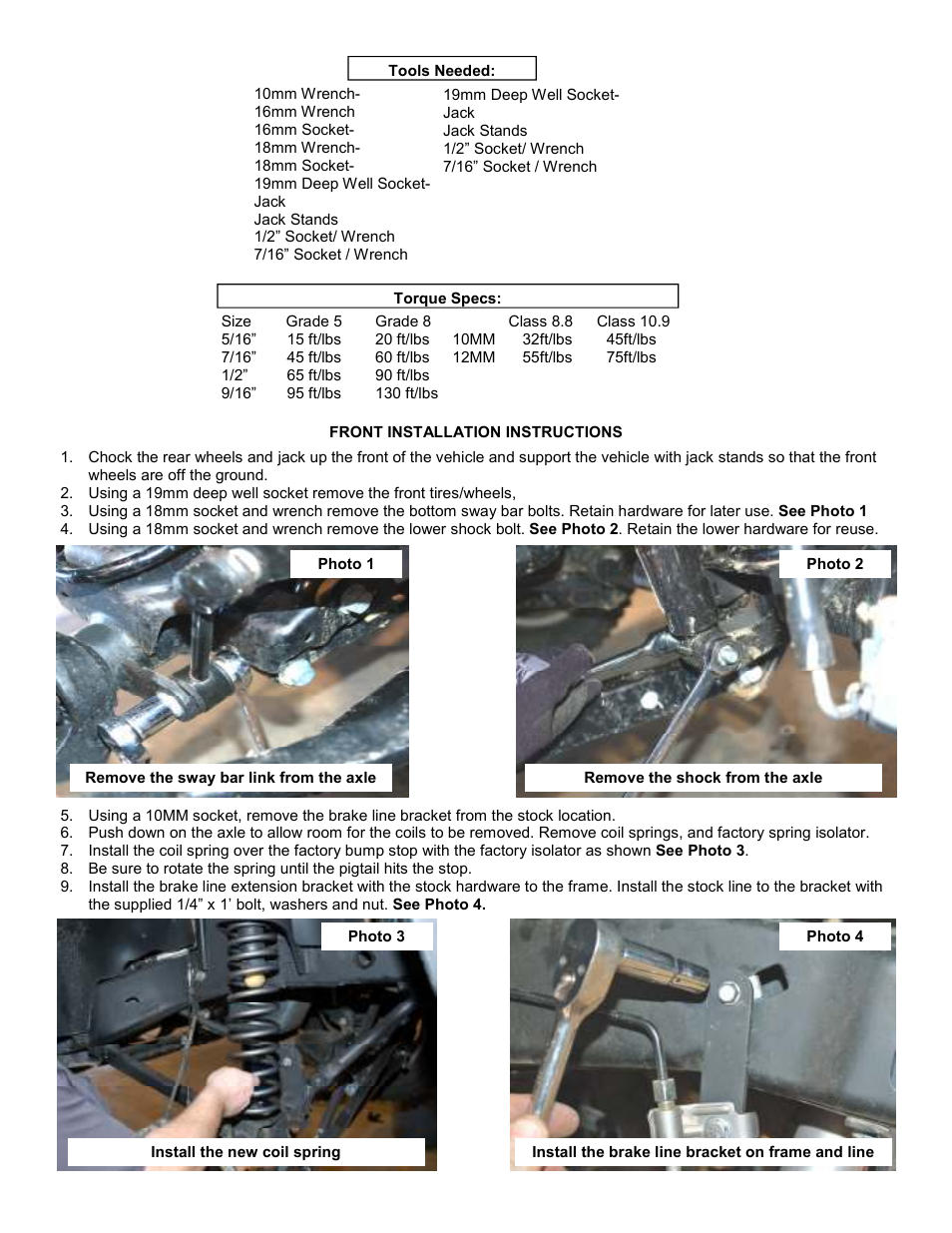 Rough Country PERF679 User Manual | Page 2 / 4
