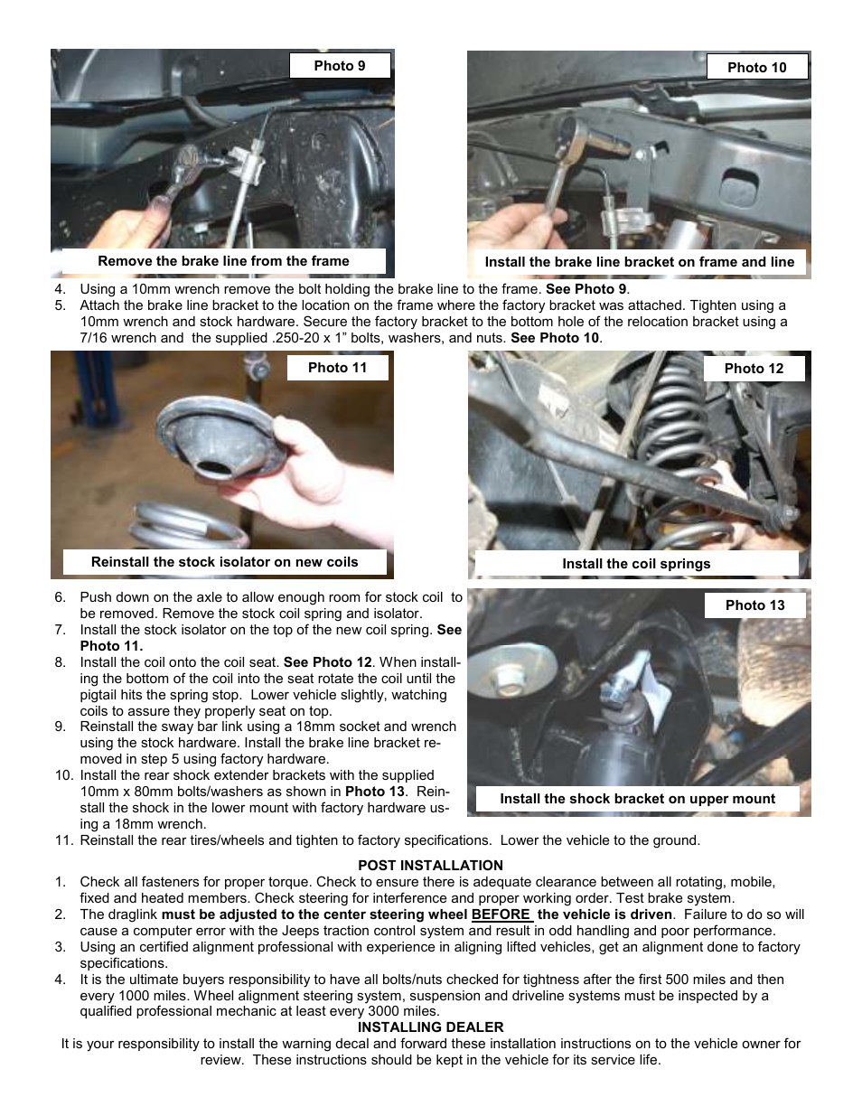 Rough Country PERF679 User Manual | Page 4 / 4