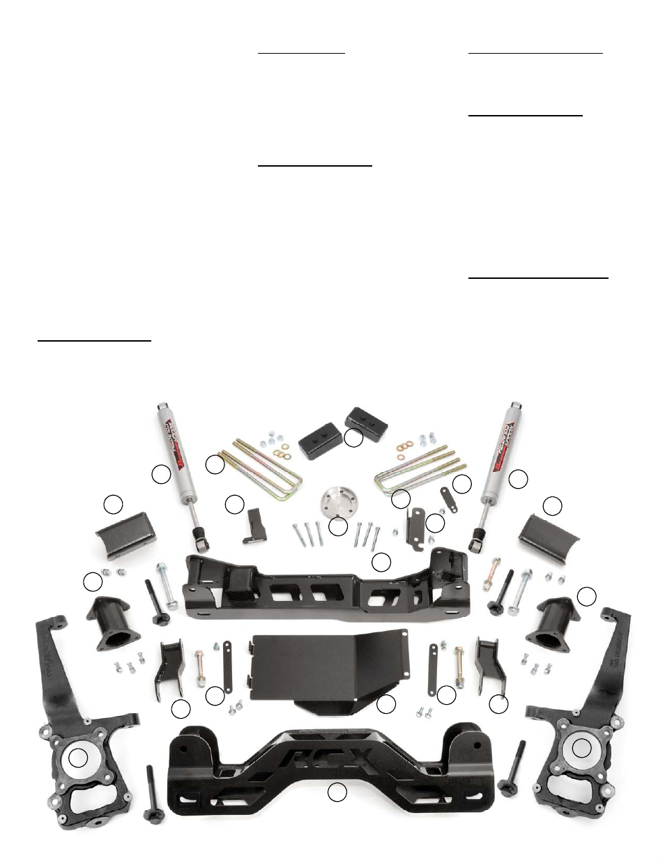 Rough Country 599S User Manual | Page 2 / 17