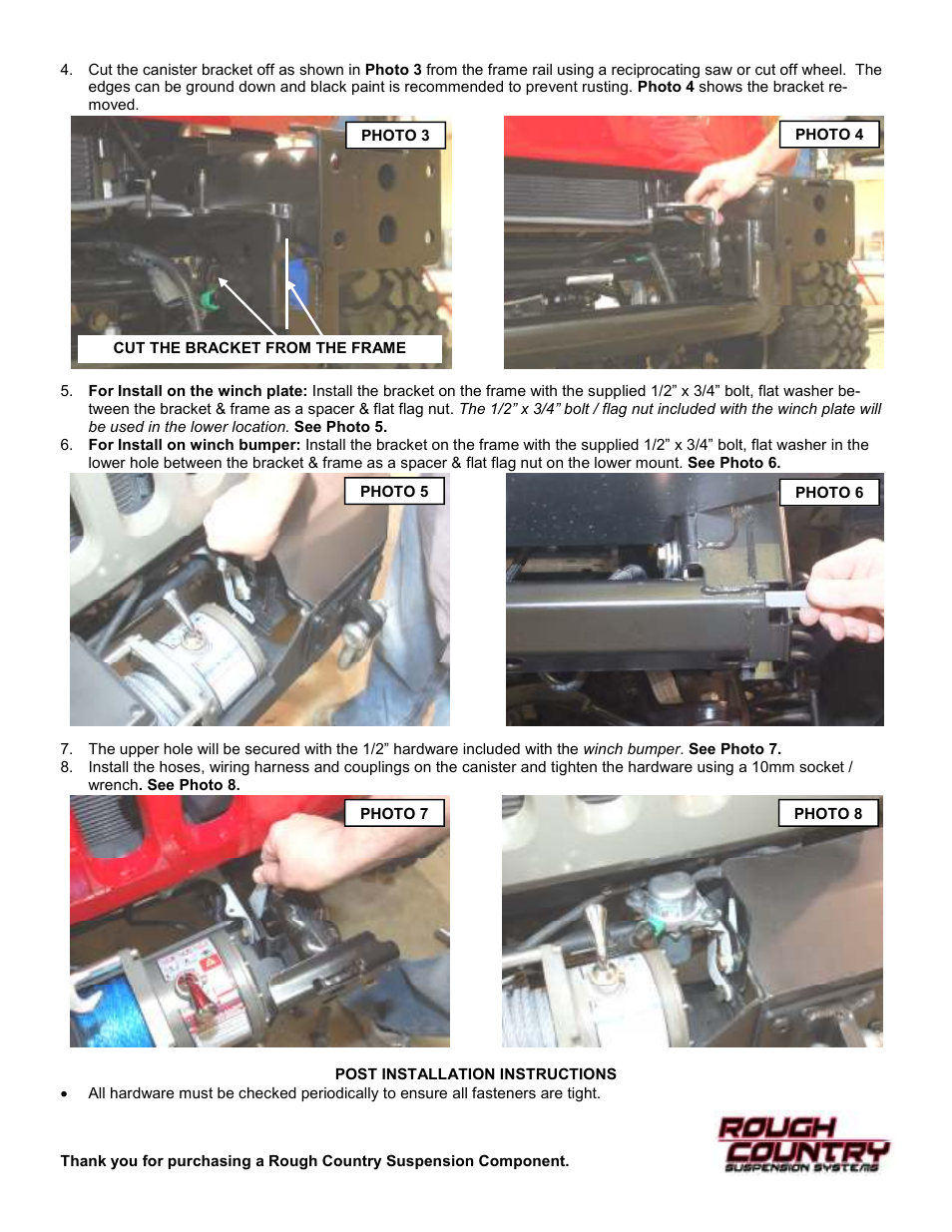 Rough Country 1043 User Manual | Page 2 / 2