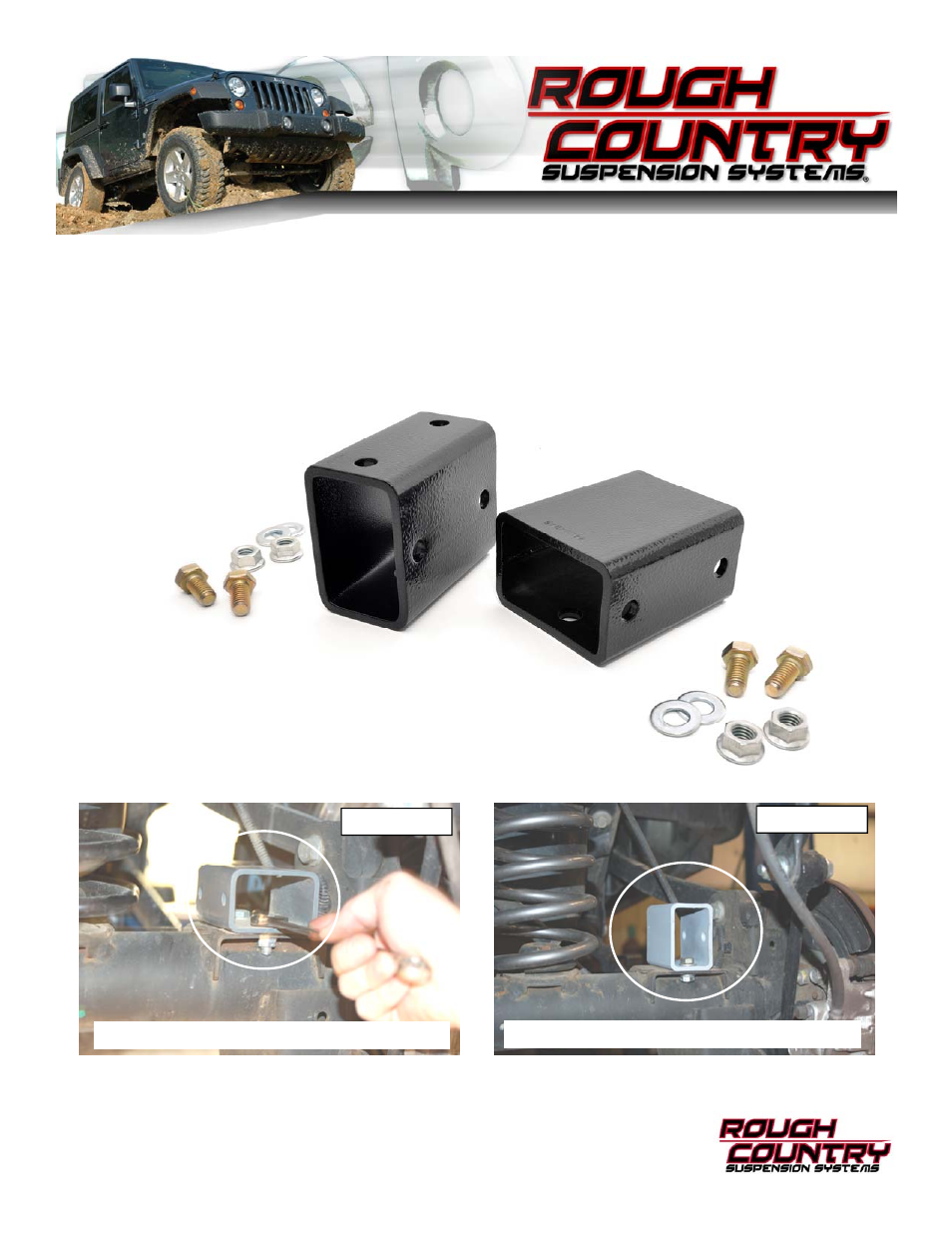 Rough Country 1119 User Manual | 1 page