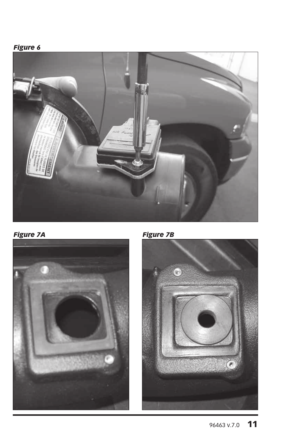 Banks Power Ford Trucks: (Diesel ’03 - 07 6.0L Power Stroke) Intake- Ram-Air Intake system '03-07 F-250-350-450 pickup User Manual | Page 11 / 20