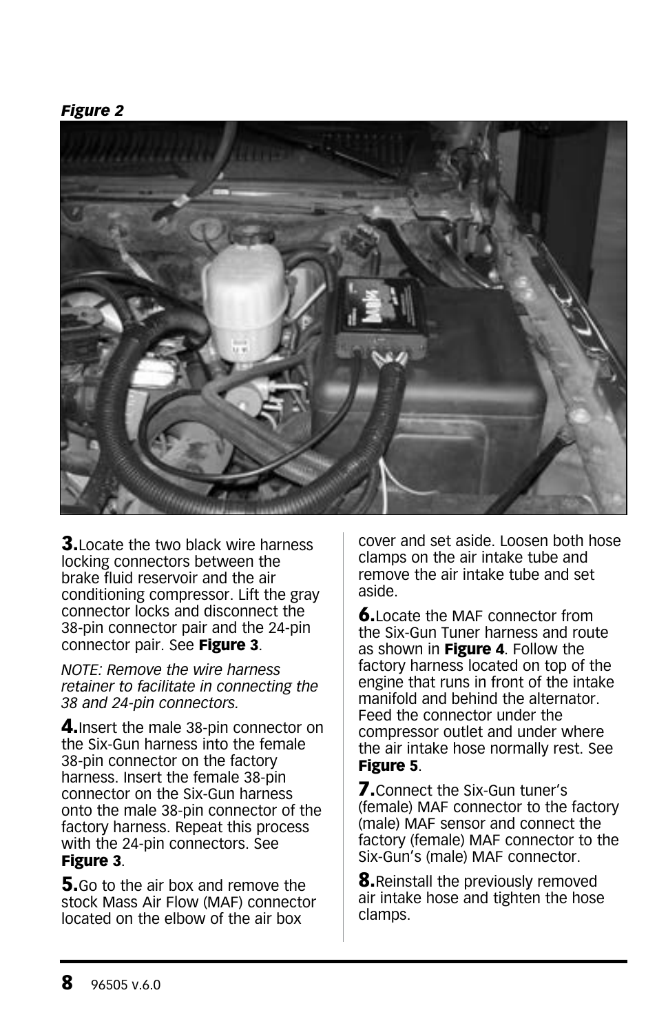 Banks Power Chevy_GMC Trucks: Duramax LLY-LBZ (Diesel ’06 - 07 6.6L) Tuner- Six-Gun Diesel Tuner '06 -07 (PDA) Compatible with Optional PowerPDA & Speed-Loader User Manual | Page 8 / 28