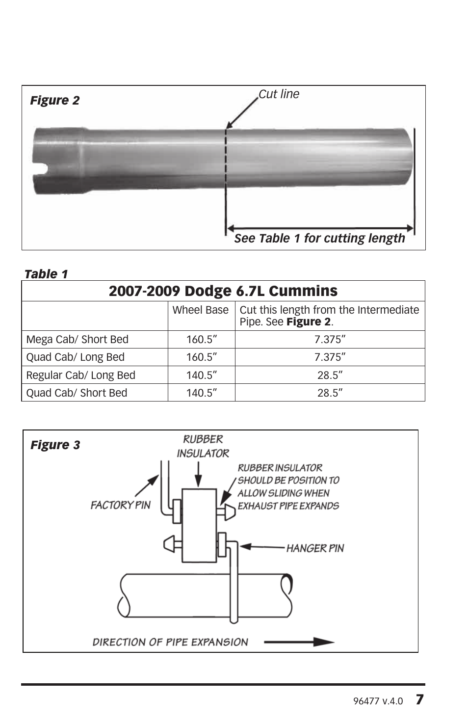 Banks Power Dodge Trucks: (Diesel ’07 - 12 6.7L Cummins) Exhaust- Monster Exhaust, Split-Dual Quad Tip ,side exit '07-09 Including Mega Cab User Manual | Page 7 / 12