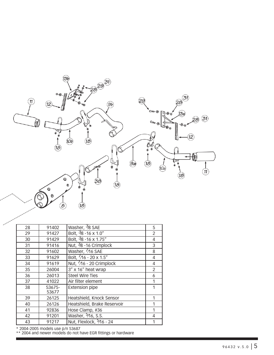 Banks Power GM Motorhomes: (Gas ’01 - 10 8.1L Workhorse) PowerPack & Stinger systems '01-04 Class-A MH, P-series User Manual | Page 5 / 14
