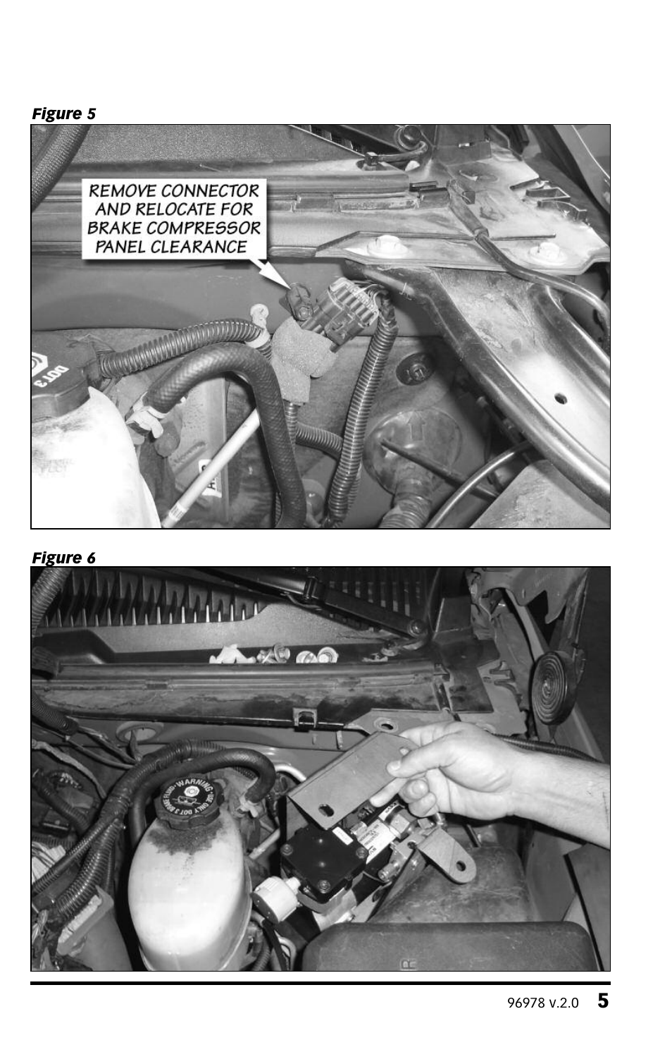 Banks Power Chevy_GMC Trucks: Duramax LB7 (Diesel ’01 - 04 6.6L) Speed Control- Compressor Relocation Kit Required for Ram-Air Intake System User Manual | Page 5 / 8