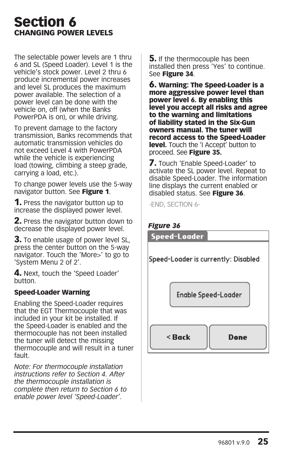 Banks Power Ford Trucks: (Diesel ’03 - 07 6.0L Power Stroke) Interface- PowerPDA Ford (03-09), Chevy (01-08), Dodge (03-07) User Manual | Page 25 / 44