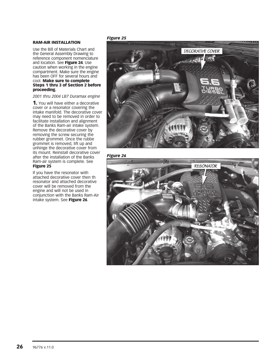 Banks Power Chevy_GMC Trucks: Duramax LB7 (Diesel ’01 - 04 6.6L) Power Systems- PowerPack & Stinger Systems w_ EconoMind (LB7 & LLY) '01-05 (PDA) Compatible w_ Optional PowerPDA User Manual | Page 26 / 45