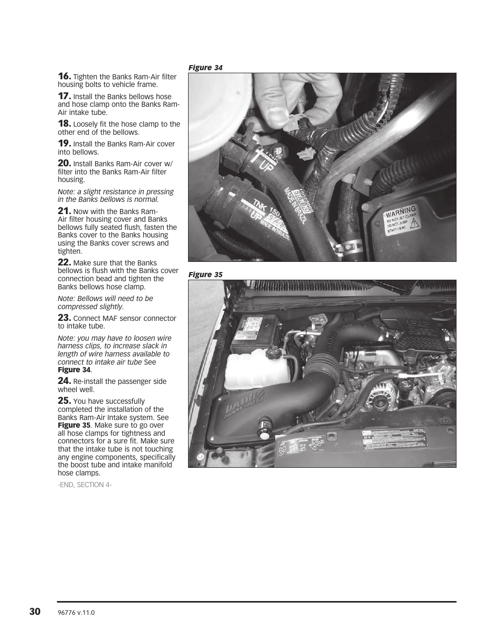 Banks Power Chevy_GMC Trucks: Duramax LB7 (Diesel ’01 - 04 6.6L) Power Systems- PowerPack & Stinger Systems w_ EconoMind (LB7 & LLY) '01-05 (PDA) Compatible w_ Optional PowerPDA User Manual | Page 30 / 45