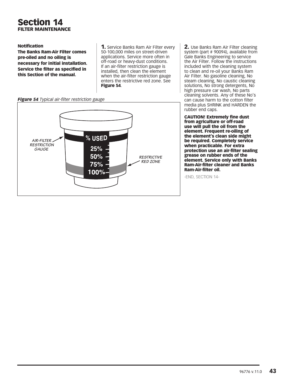 Banks Power Chevy_GMC Trucks: Duramax LB7 (Diesel ’01 - 04 6.6L) Power Systems- PowerPack & Stinger Systems w_ EconoMind (LB7 & LLY) '01-05 (PDA) Compatible w_ Optional PowerPDA User Manual | Page 43 / 45