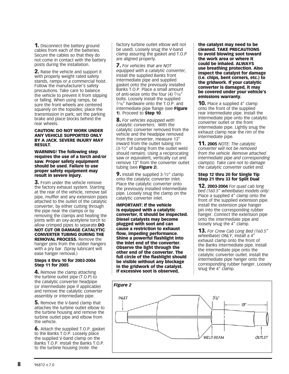 Banks Power Dodge Trucks: (Diesel ’03 - 07 5.9L Cummins) PowerPack & Stinger w_EconoMind '03-05 For use with PowerPDA User Manual | Page 8 / 40