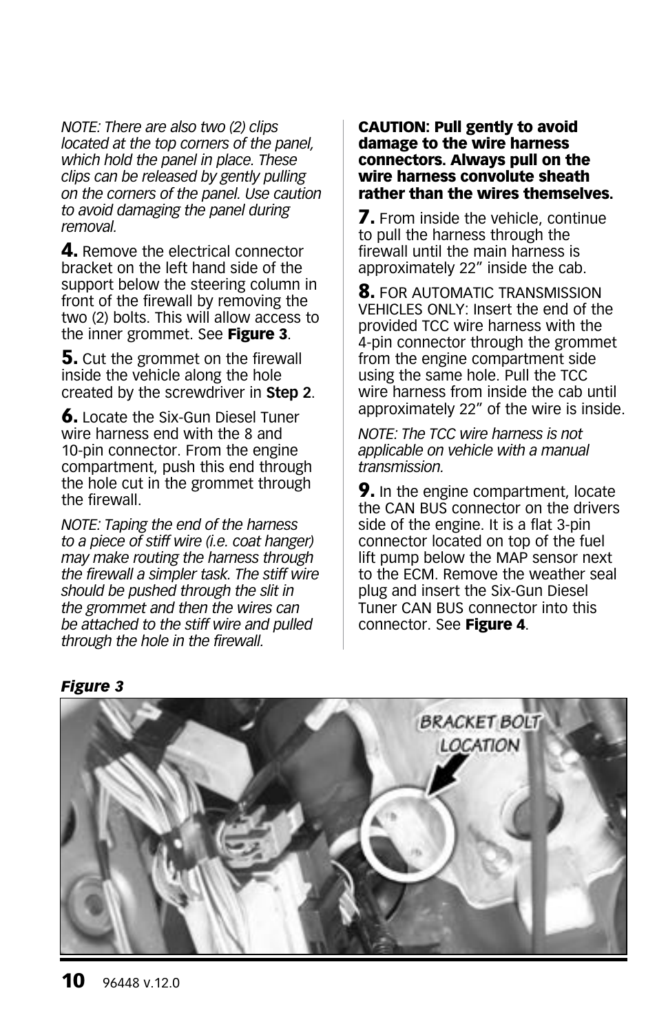 Banks Power Dodge Trucks: (Diesel ’03 - 07 5.9L Cummins) Tuner- Six-Gun Diesel Tuner (235, 250, 305 HP Dodge 5.9L Cummins (24-valve) Trucks) '03-04 For use with Six-Gun Switch User Manual | Page 10 / 36