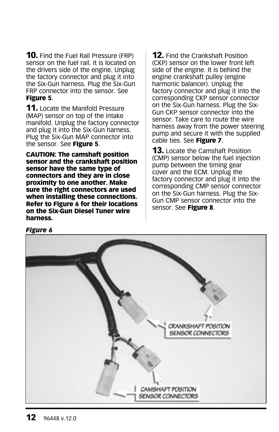 Banks Power Dodge Trucks: (Diesel ’03 - 07 5.9L Cummins) Tuner- Six-Gun Diesel Tuner (235, 250, 305 HP Dodge 5.9L Cummins (24-valve) Trucks) '03-04 For use with Six-Gun Switch User Manual | Page 12 / 36