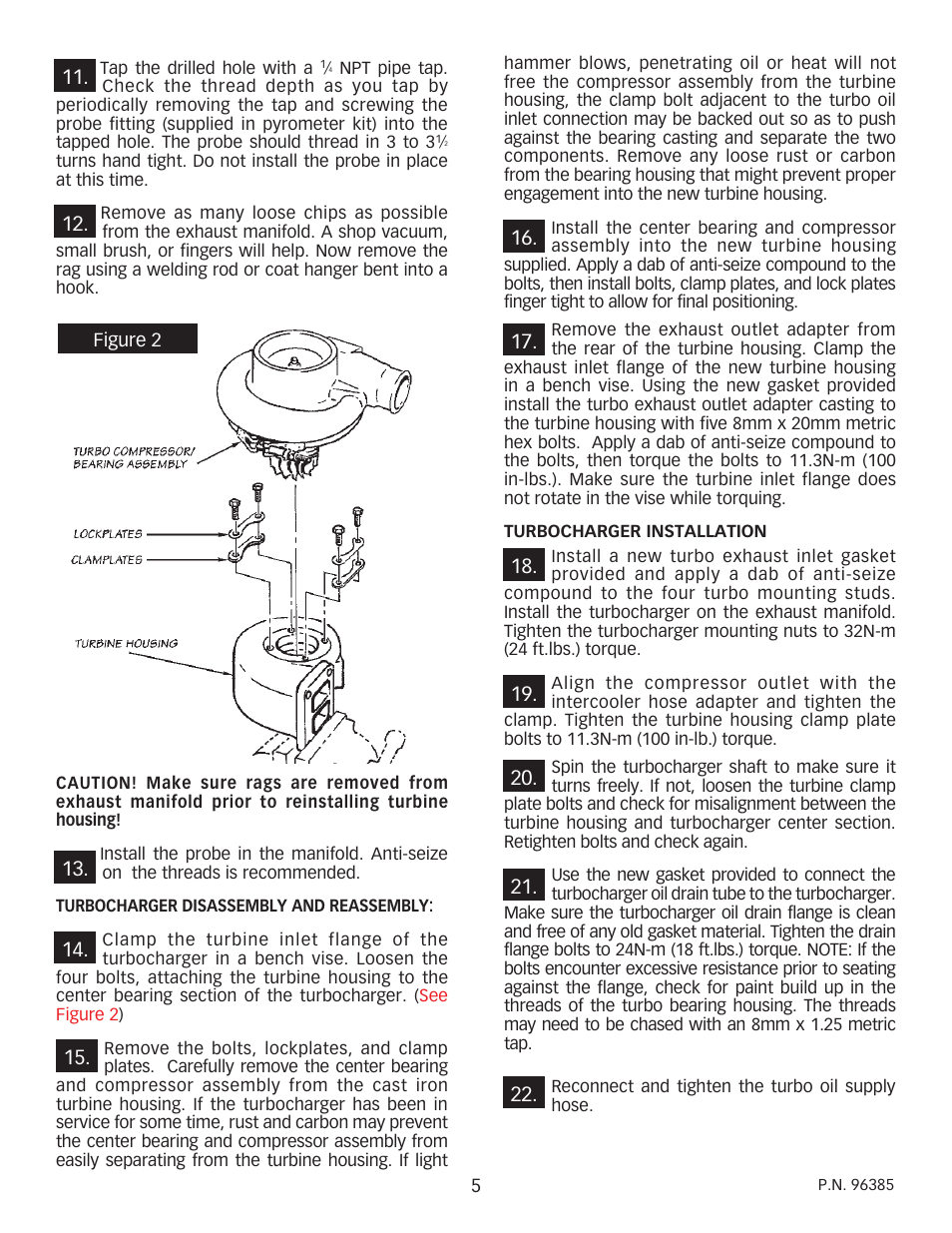 Banks Power Cummins Motorhomes: (Diesel ’93 - 98 B5.9L & C8.3L) PowerPack & Stinger systems w_Twin Ram Manifold 5.9L, 190-210-230-hp rated User Manual | Page 5 / 20