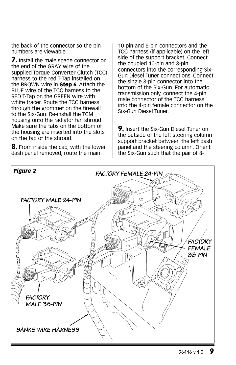 Banks Power Chevy_GMC Trucks: Duramax LB7 (Diesel ’01 - 04 6.6L) Tuner- Six-Gun Diesel Tuner with optional Speed-Loader Module '01-04 For use with Six-Gun Switch User Manual | Page 9 / 24