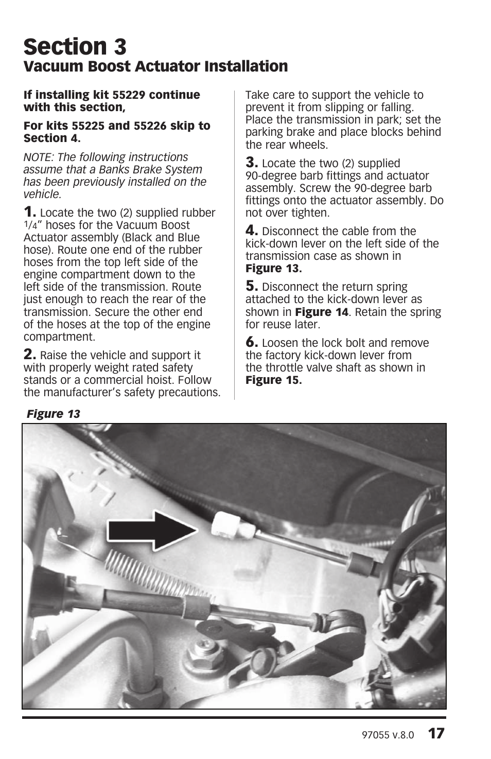 Vacuum boost actuator installation | Banks Power Dodge Trucks: (Diesel ’03 - 07 5.9L Cummins) Speed Control- Banks Brake with CBC-SmartLock '04-07 User Manual | Page 17 / 52