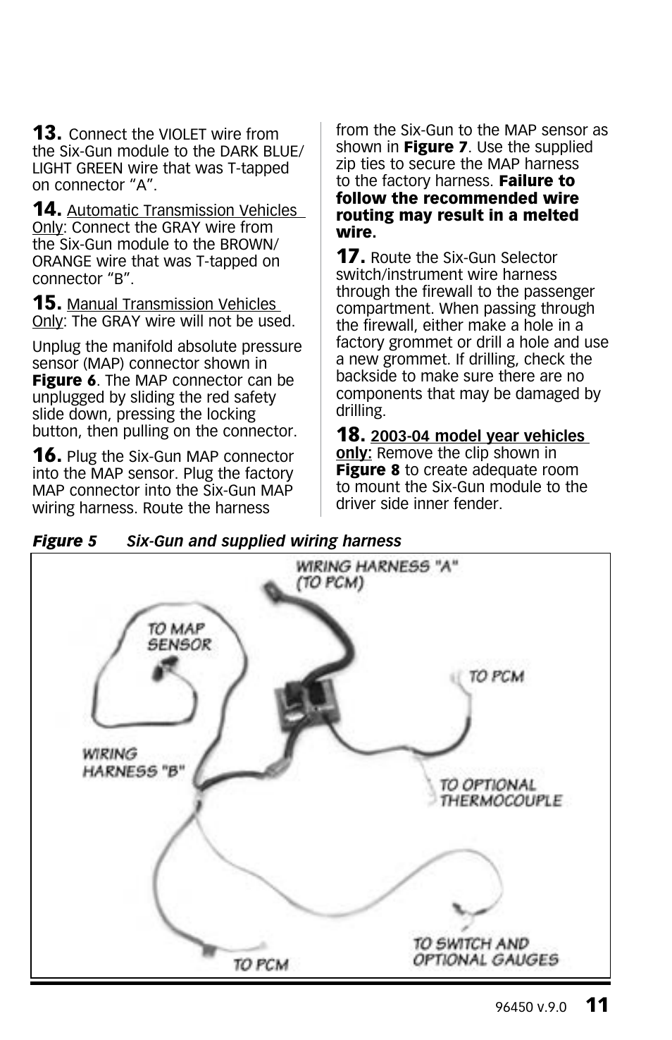 Banks Power Ford Trucks: (Diesel ’03 - 07 6.0L Power Stroke) Tuner- Six-Gun Diesel Tuner w_ optional Speed-Loader Module For use with Six-Gun switch Only User Manual | Page 11 / 28