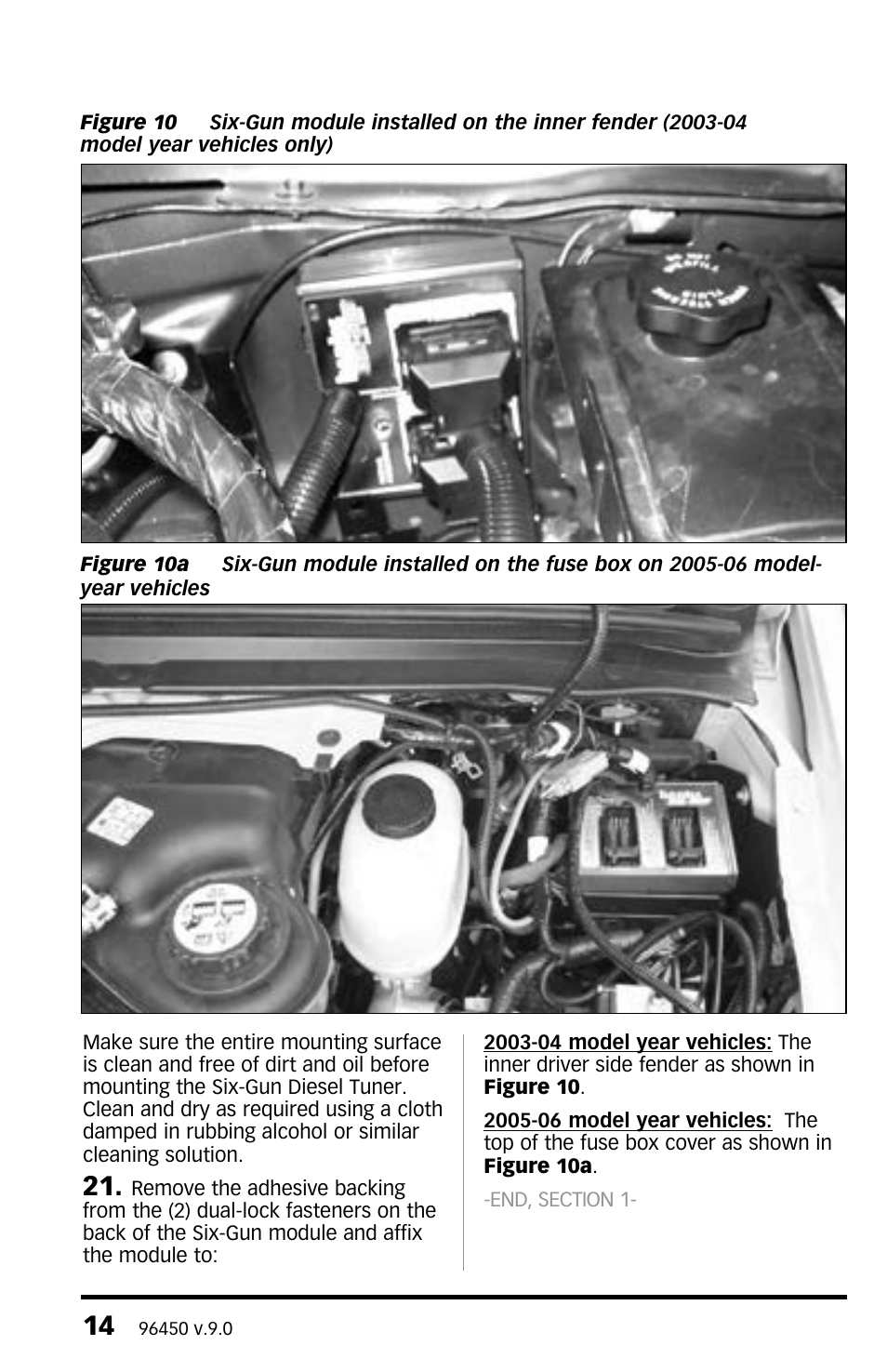 Banks Power Ford Trucks: (Diesel ’03 - 07 6.0L Power Stroke) Tuner- Six-Gun Diesel Tuner w_ optional Speed-Loader Module For use with Six-Gun switch Only User Manual | Page 14 / 28