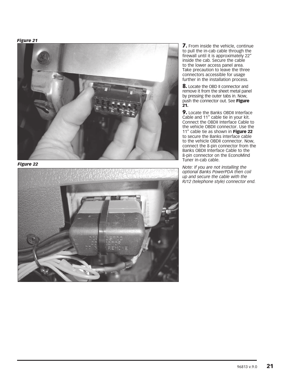 Banks Power Dodge Trucks: (Diesel ’03 - 07 5.9L Cummins) PowerPack & Stinger w_EconoMind '06-07 For use with PowerPDA User Manual | Page 21 / 36