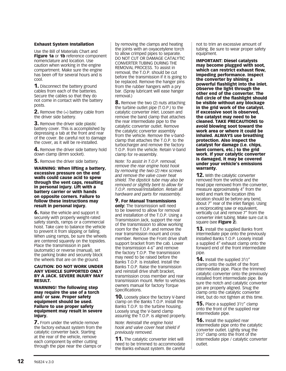 Banks Power Ford Trucks: (Diesel ’03 - 07 6.0L Power Stroke) Power Systems- PowerPack & Stinger '03-07 Compatible w_ Optional Banks iQ User Manual | Page 12 / 42