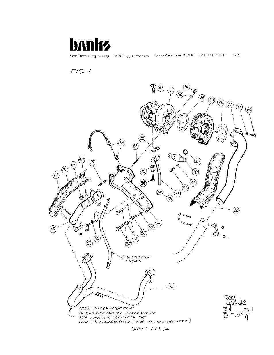 Banks Power Ford Trucks: (Diesel ’83 - 93 6.9 & 7.3L) Forced Induction — Sidewinder Turbo System (1st Generation) 6.9_7.3L Ford User Manual | Page 21 / 39