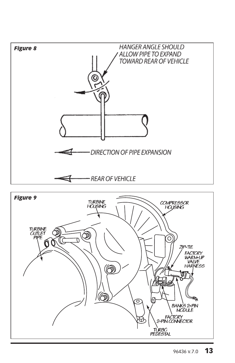 Banks Power Ford Trucks: (Diesel ’99 - 03 7.3L Power Stroke) Exhaust- Monster Exhaust, Single Passenger side exit (w_ cat) '99-03 F-250 & F-350 User Manual | Page 13 / 20