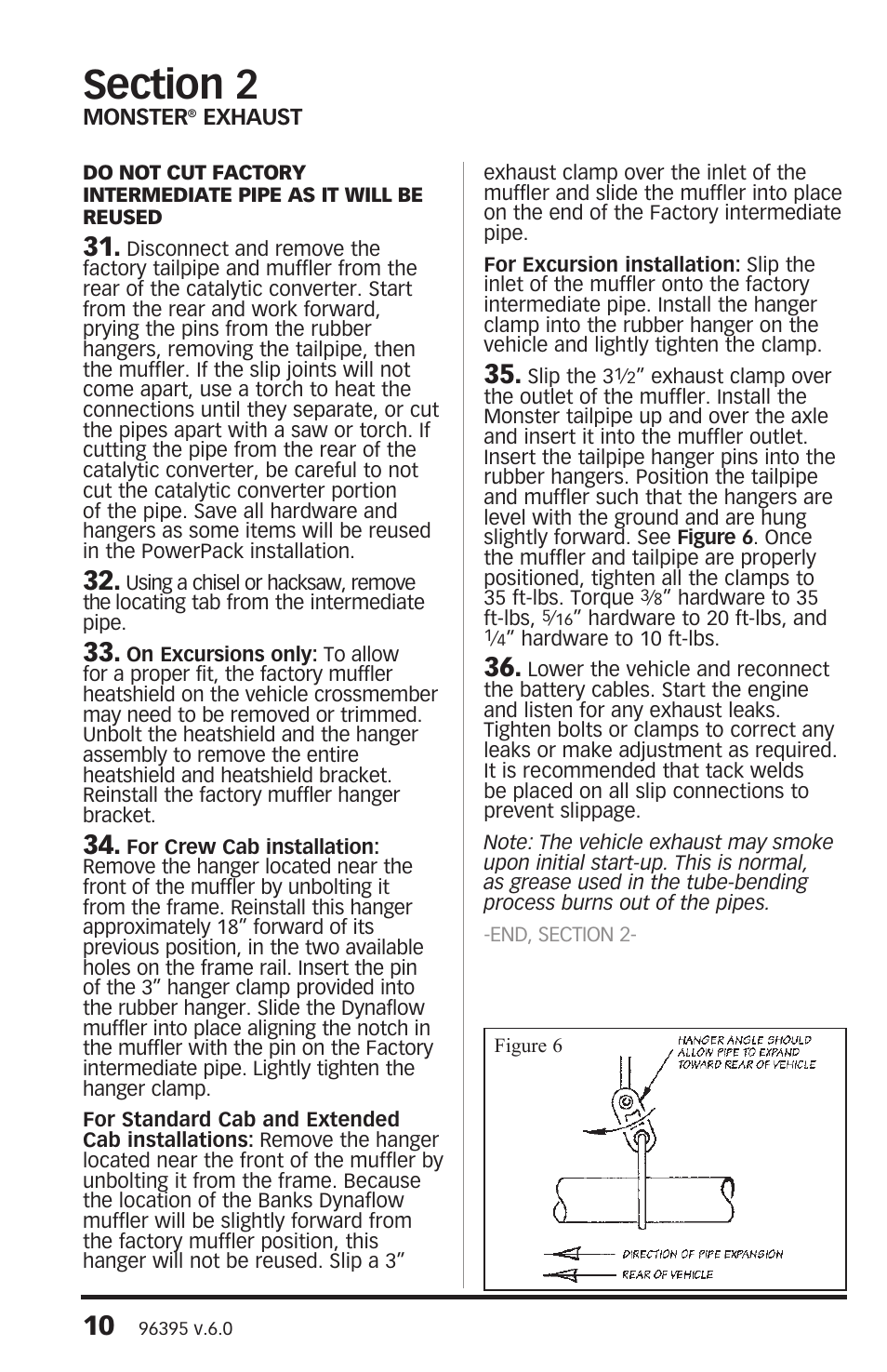 Banks Power Ford Trucks: (Gas ’99 - 11 6.8L V10; 6.2L V8) Power Systems- PowerPack & Stinger '99-04 F250_F350 6.8L V10 (Pickups & Excursions) User Manual | Page 10 / 16
