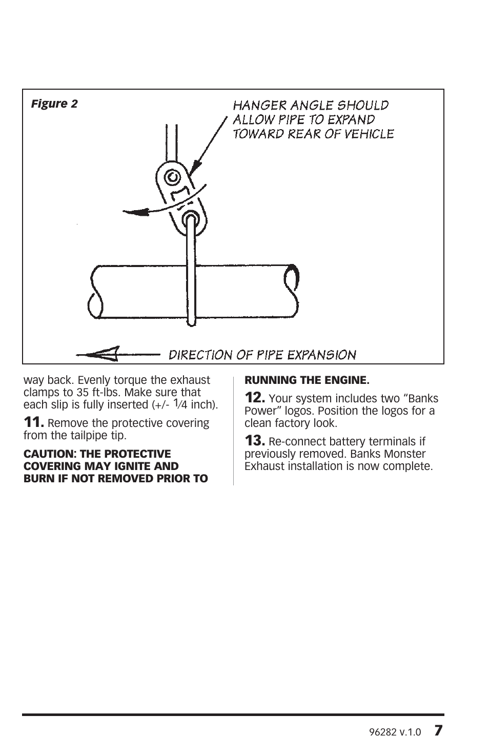 Banks Power Volkswagen Cars: (Diesel ’11 - 13 Jetta 2.0L TDI) Exhaust- Monster Exhaust, Single out the back 2011-2013 2.0L Clean Diesel, Jetta TDI & Jetta TDI Sportwagen User Manual | Page 7 / 8