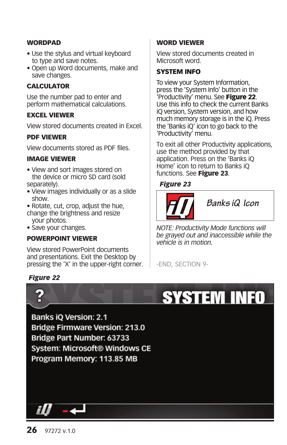 Banks iq icon | Banks Power Interface- Banks iQ 1996 & Later Vehicles with OBDII Diagnostics User Manual | Page 26 / 46