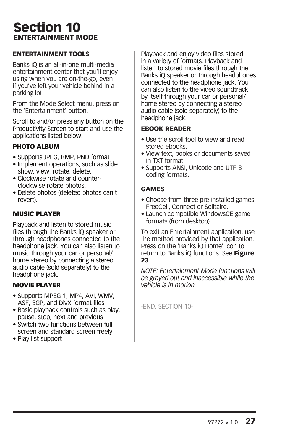 Banks Power Interface- Banks iQ 1996 & Later Vehicles with OBDII Diagnostics User Manual | Page 27 / 46