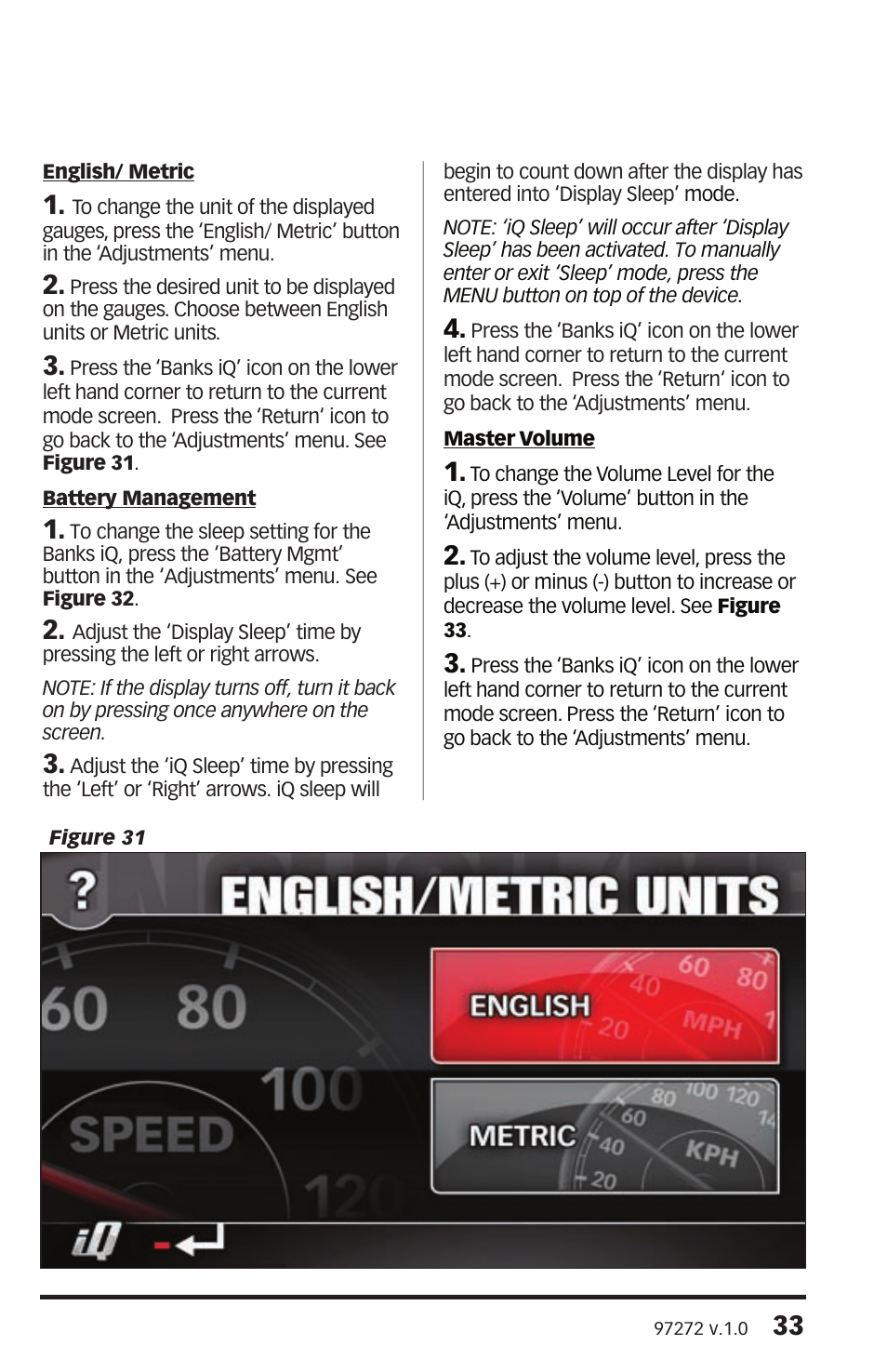 Banks Power Interface- Banks iQ 1996 & Later Vehicles with OBDII Diagnostics User Manual | Page 33 / 46
