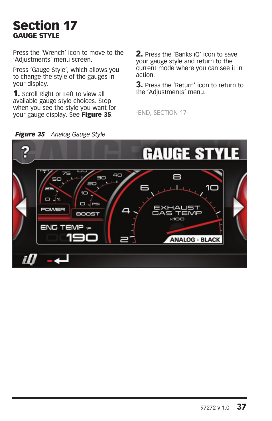 Banks Power Interface- Banks iQ 1996 & Later Vehicles with OBDII Diagnostics User Manual | Page 37 / 46