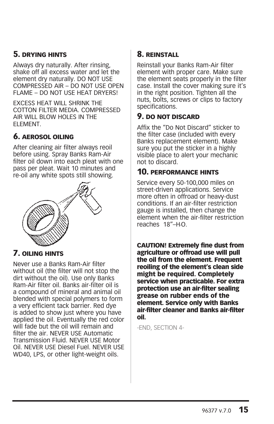 Banks Power Ford Motorhomes: (Gas ’05 - 14 6.8L V-10, Class-A (30-valve) Power Systems- PowerPack, Stinger & TorqueTube systems, (Class-A) '05-12 User Manual | Page 15 / 16