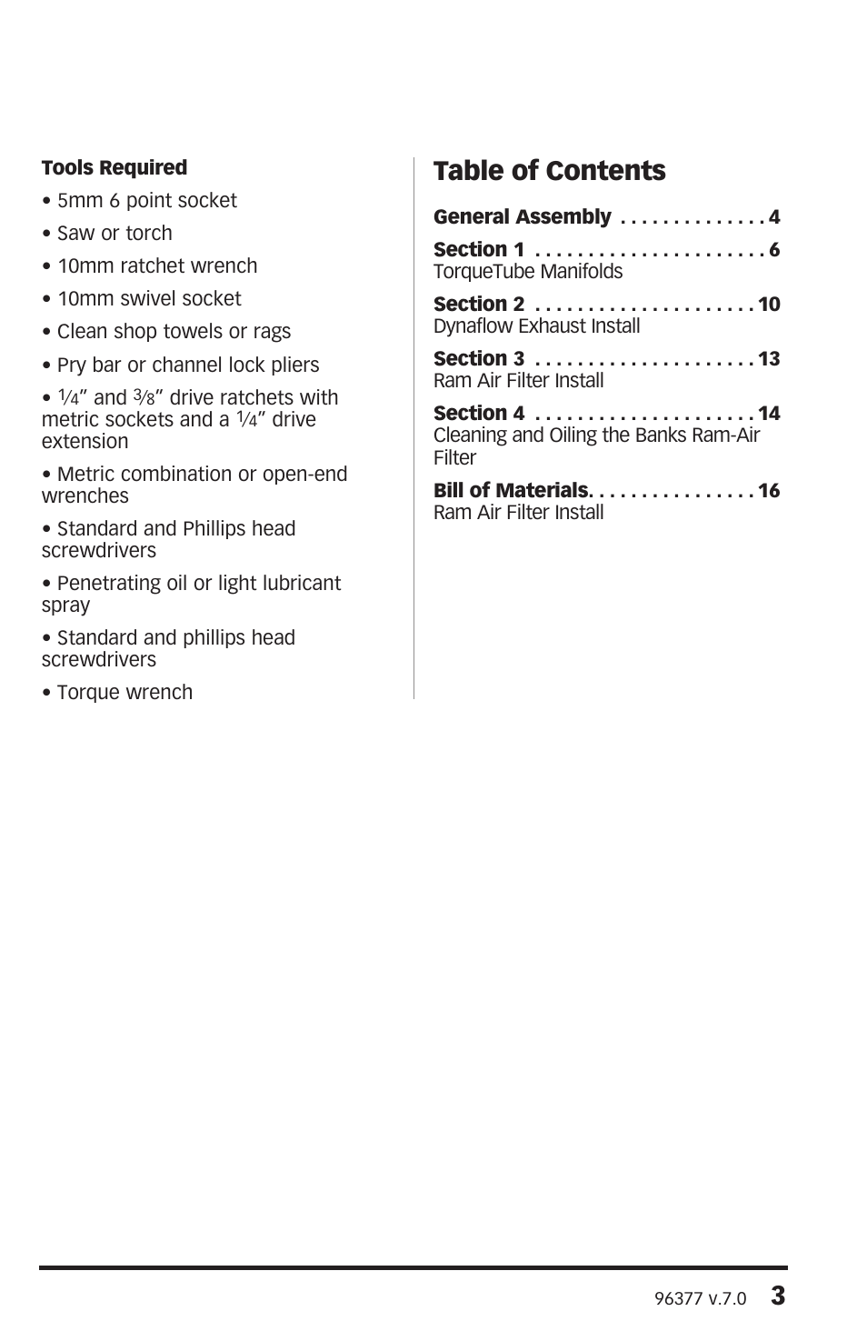 Banks Power Ford Motorhomes: (Gas ’05 - 14 6.8L V-10, Class-A (30-valve) Power Systems- PowerPack, Stinger & TorqueTube systems, (Class-A) '05-12 User Manual | Page 3 / 16