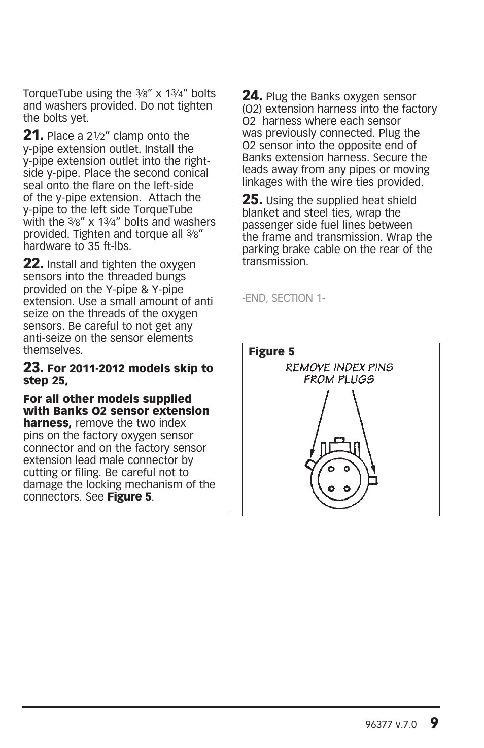 Banks Power Ford Motorhomes: (Gas ’05 - 14 6.8L V-10, Class-A (30-valve) Power Systems- PowerPack, Stinger & TorqueTube systems, (Class-A) '05-12 User Manual | Page 9 / 16