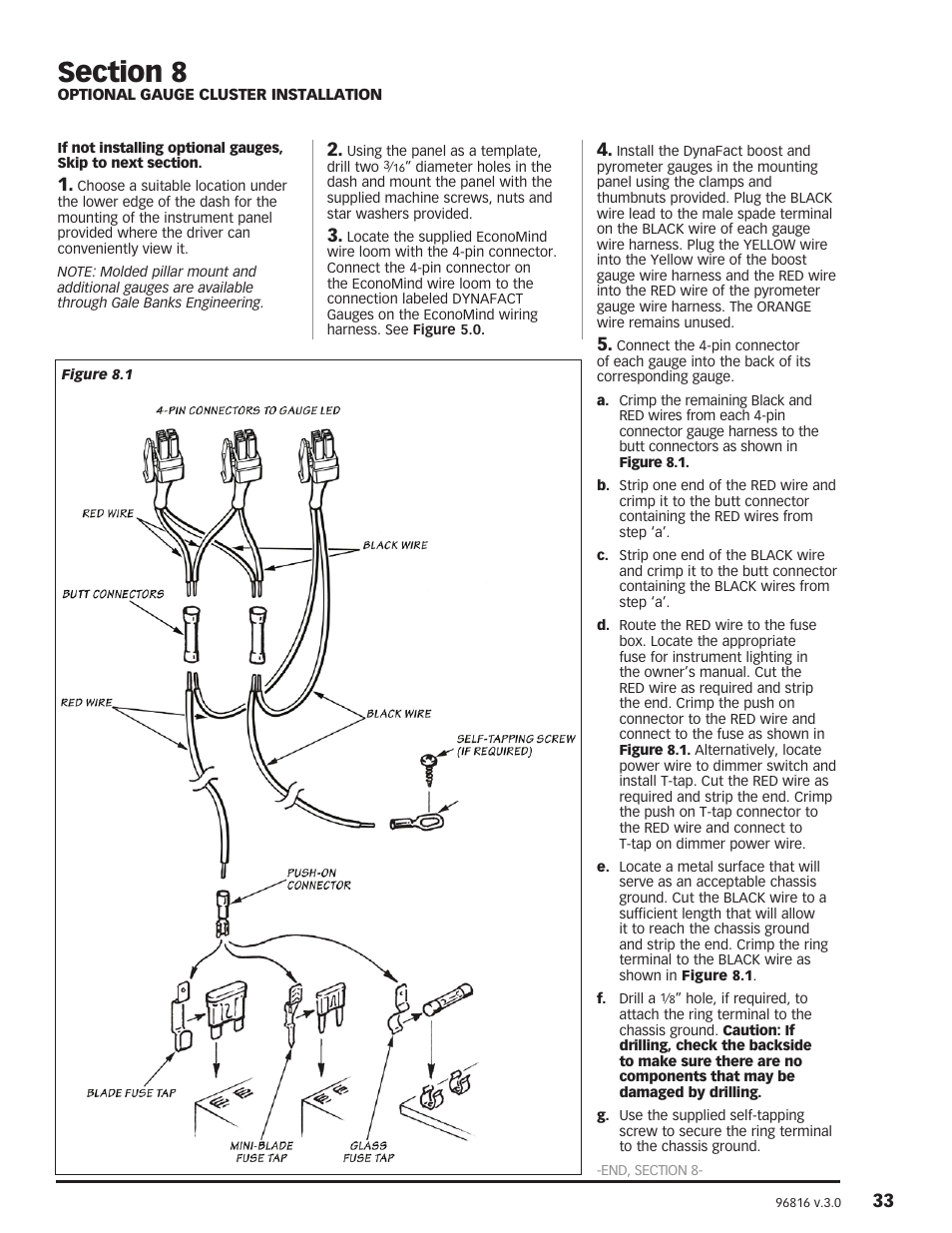 Banks Power Chevy_GMC Trucks: Duramax LLY-LBZ (Diesel ’06 - 07 6.6L) Power Systems- PowerPack & Stinger Systems w EconoMind (LLY & LBZ) '06-07 (iQ) Compatible with Optional Banks iQ User Manual | Page 33 / 40