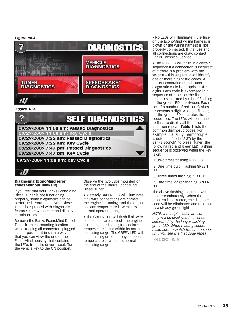 Banks Power Chevy_GMC Trucks: Duramax LLY-LBZ (Diesel ’06 - 07 6.6L) Power Systems- PowerPack & Stinger Systems w EconoMind (LLY & LBZ) '06-07 (iQ) Compatible with Optional Banks iQ User Manual | Page 35 / 40