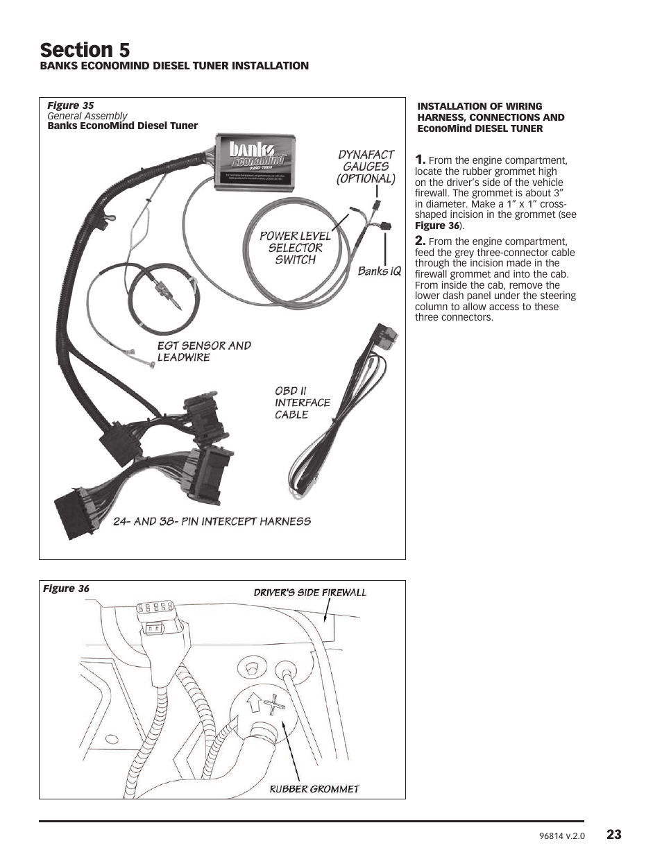 Banks Power Chevy_GMC Trucks: Duramax LB7 (Diesel ’01 - 04 6.6L) Power Systems- PowerPack & Stinger Systems w_ EconoMind (LB7 & LLY) '01-05 (iQ) Compatible with Optional Banks iQ User Manual | Page 23 / 36