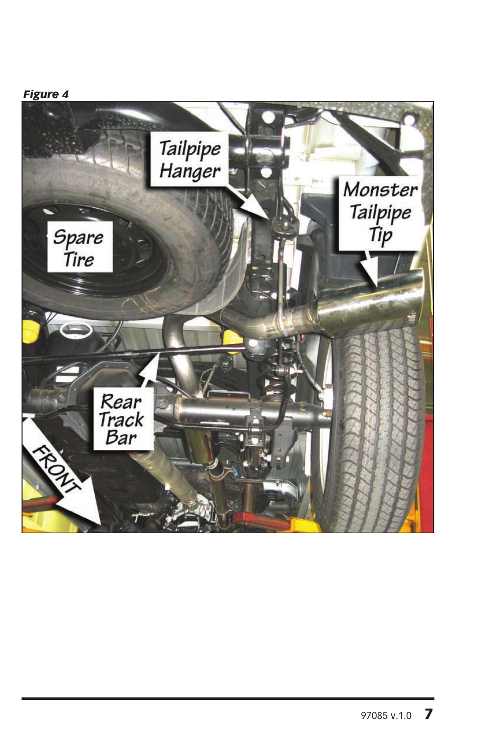 Banks Power Dodge Trucks: (Gas ’02 - 10 5.7L HEMI & 4.7L) Exhaust- Monster Exhaust, '09 5.7L Dodge Ram 1500, Hemi, CCSB Only User Manual | Page 7 / 8