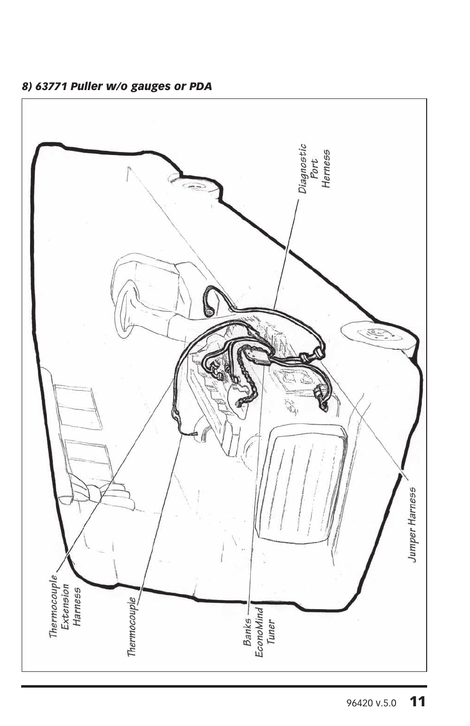 Banks Power Cummins Motorhomes: (Diesel ’03 - 07 ISB-CR 5.9L) Tuner- EconoMind Diesel Tuner, Class-A w_Allison 3000MH '03-07  Compatible with Optional PowerPDA & Dynafact Gauges User Manual | Page 11 / 36