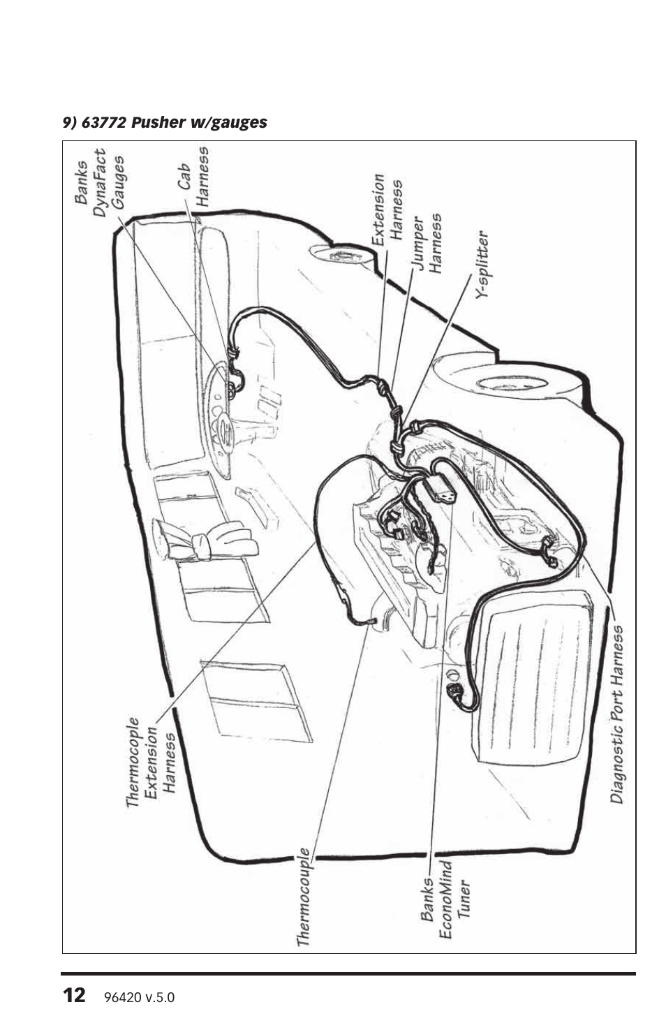 Banks Power Cummins Motorhomes: (Diesel ’03 - 07 ISB-CR 5.9L) Tuner- EconoMind Diesel Tuner, Class-A w_Allison 3000MH '03-07  Compatible with Optional PowerPDA & Dynafact Gauges User Manual | Page 12 / 36