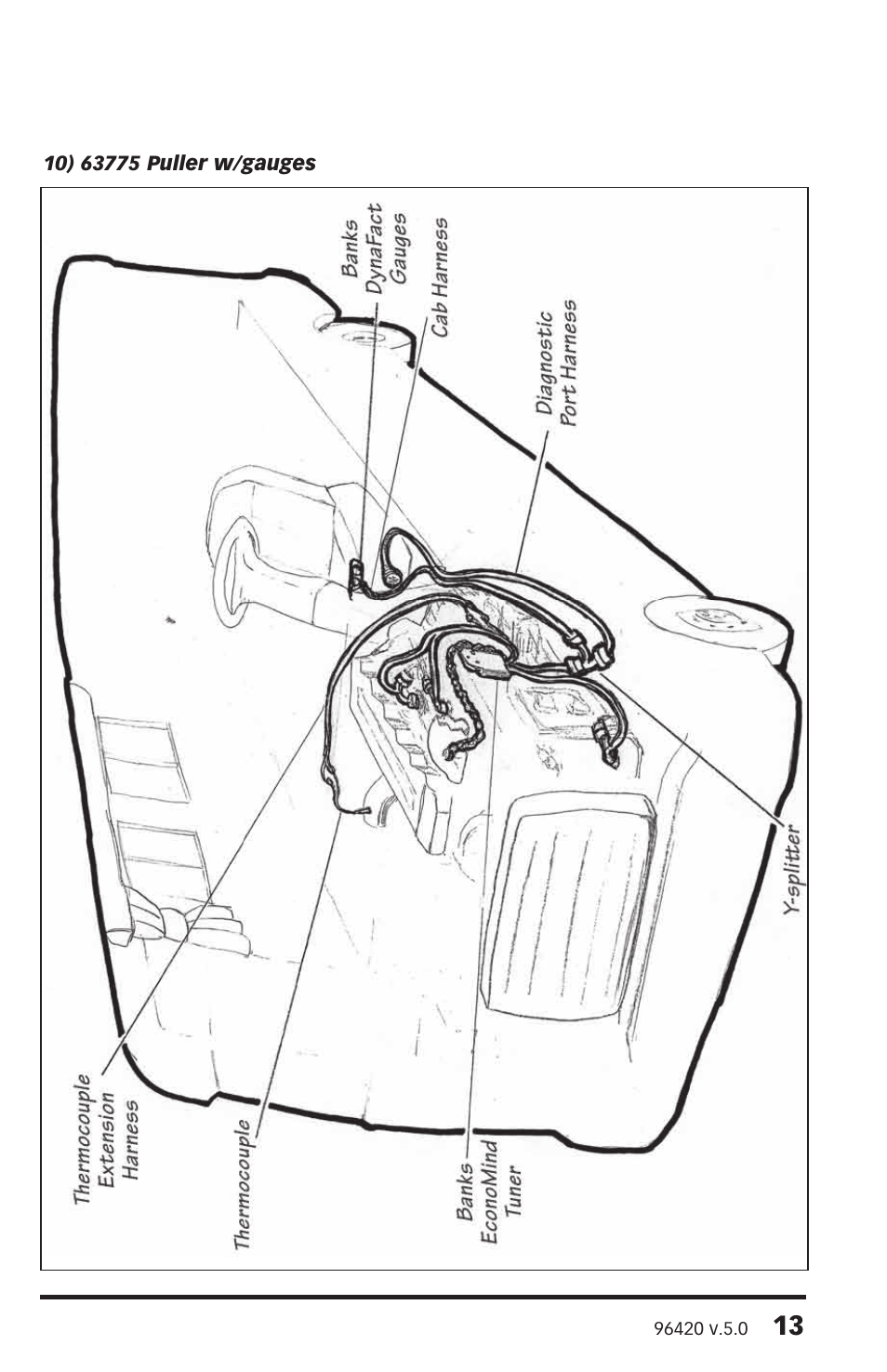 Banks Power Cummins Motorhomes: (Diesel ’03 - 07 ISB-CR 5.9L) Tuner- EconoMind Diesel Tuner, Class-A w_Allison 3000MH '03-07  Compatible with Optional PowerPDA & Dynafact Gauges User Manual | Page 13 / 36