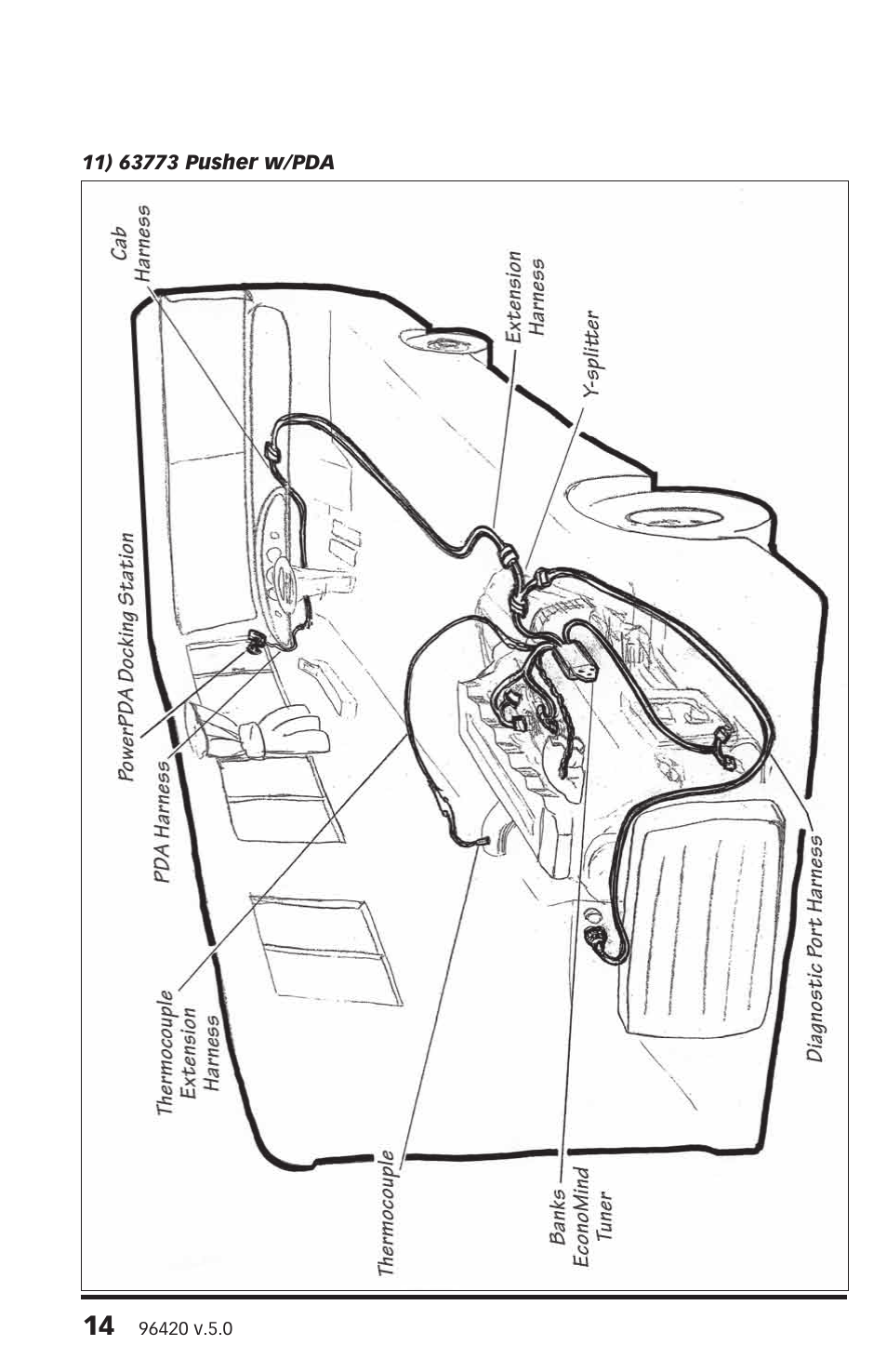Banks Power Cummins Motorhomes: (Diesel ’03 - 07 ISB-CR 5.9L) Tuner- EconoMind Diesel Tuner, Class-A w_Allison 3000MH '03-07  Compatible with Optional PowerPDA & Dynafact Gauges User Manual | Page 14 / 36