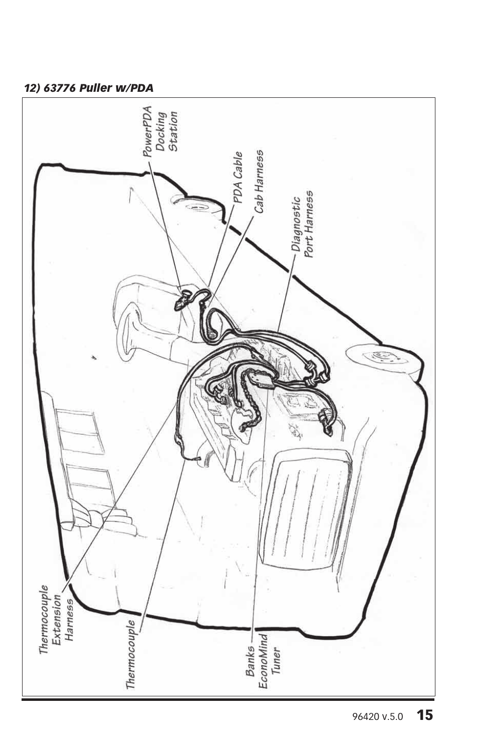 Banks Power Cummins Motorhomes: (Diesel ’03 - 07 ISB-CR 5.9L) Tuner- EconoMind Diesel Tuner, Class-A w_Allison 3000MH '03-07  Compatible with Optional PowerPDA & Dynafact Gauges User Manual | Page 15 / 36