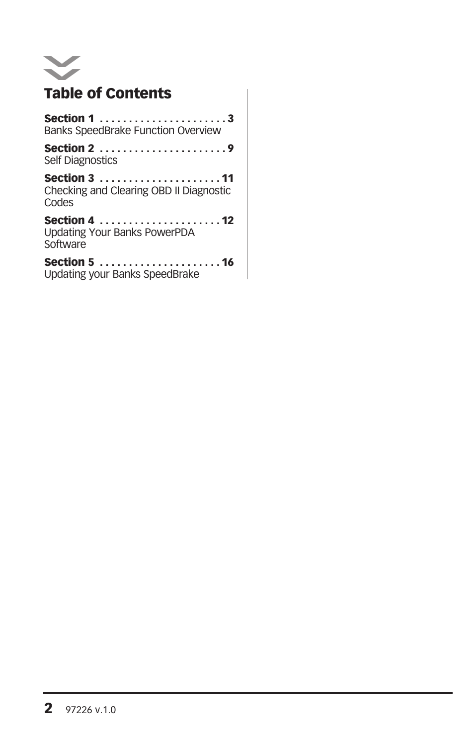 Banks Power Chevy_GMC Trucks: Duramax LLY (Diesel ’04 - 05 6.6L) Speed Control- SpeedBrake, Advance User Manual '04-05 For use with PowerPDA User Manual | Page 2 / 16