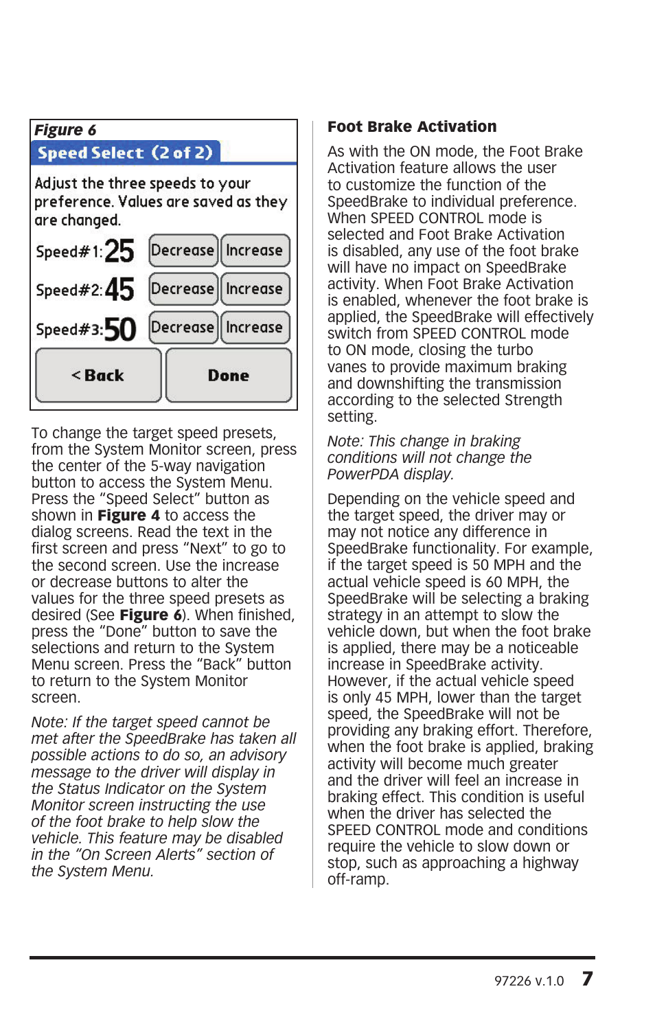 Banks Power Chevy_GMC Trucks: Duramax LLY (Diesel ’04 - 05 6.6L) Speed Control- SpeedBrake, Advance User Manual '04-05 For use with PowerPDA User Manual | Page 7 / 16