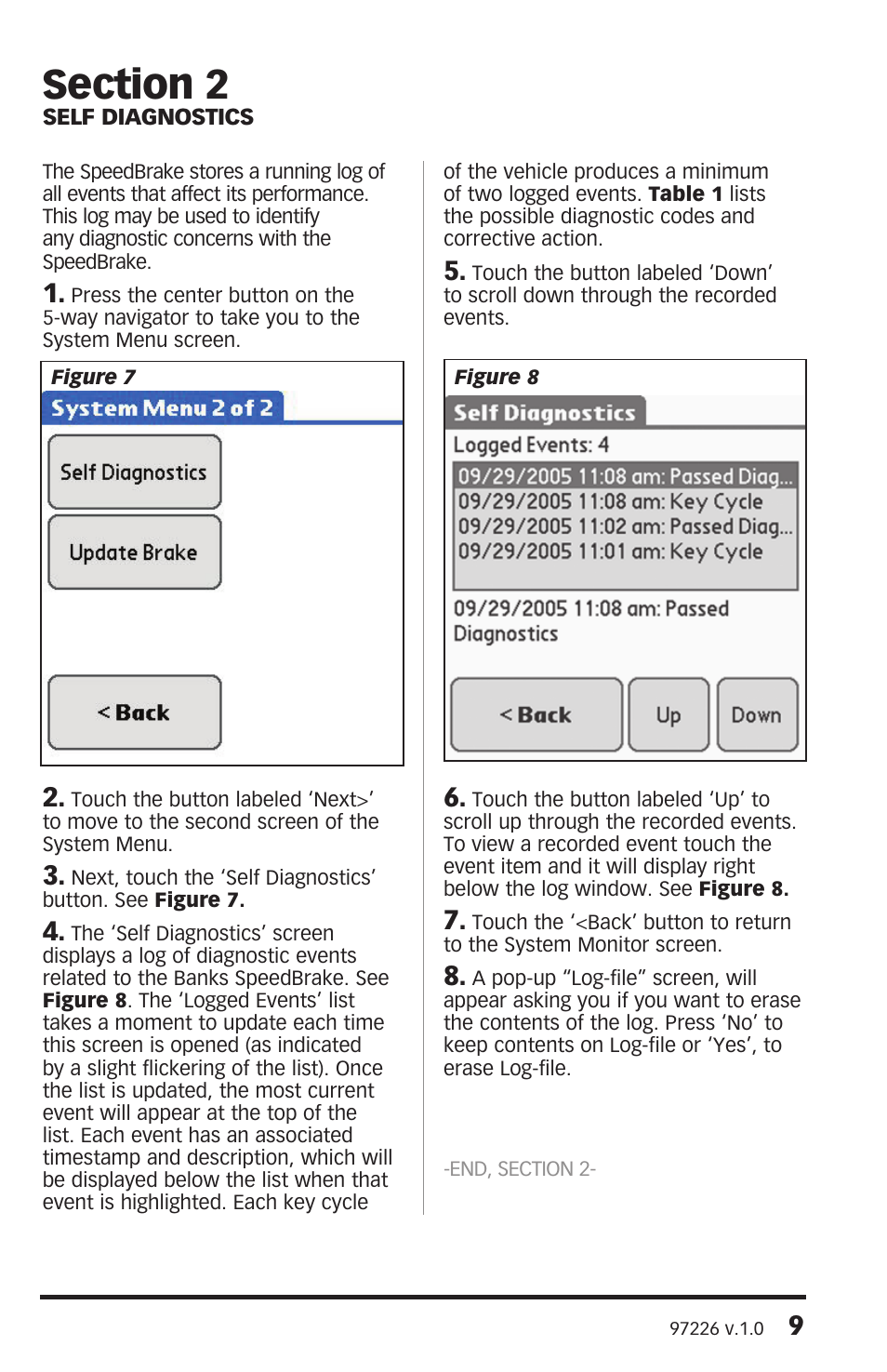 Banks Power Chevy_GMC Trucks: Duramax LLY (Diesel ’04 - 05 6.6L) Speed Control- SpeedBrake, Advance User Manual '04-05 For use with PowerPDA User Manual | Page 9 / 16