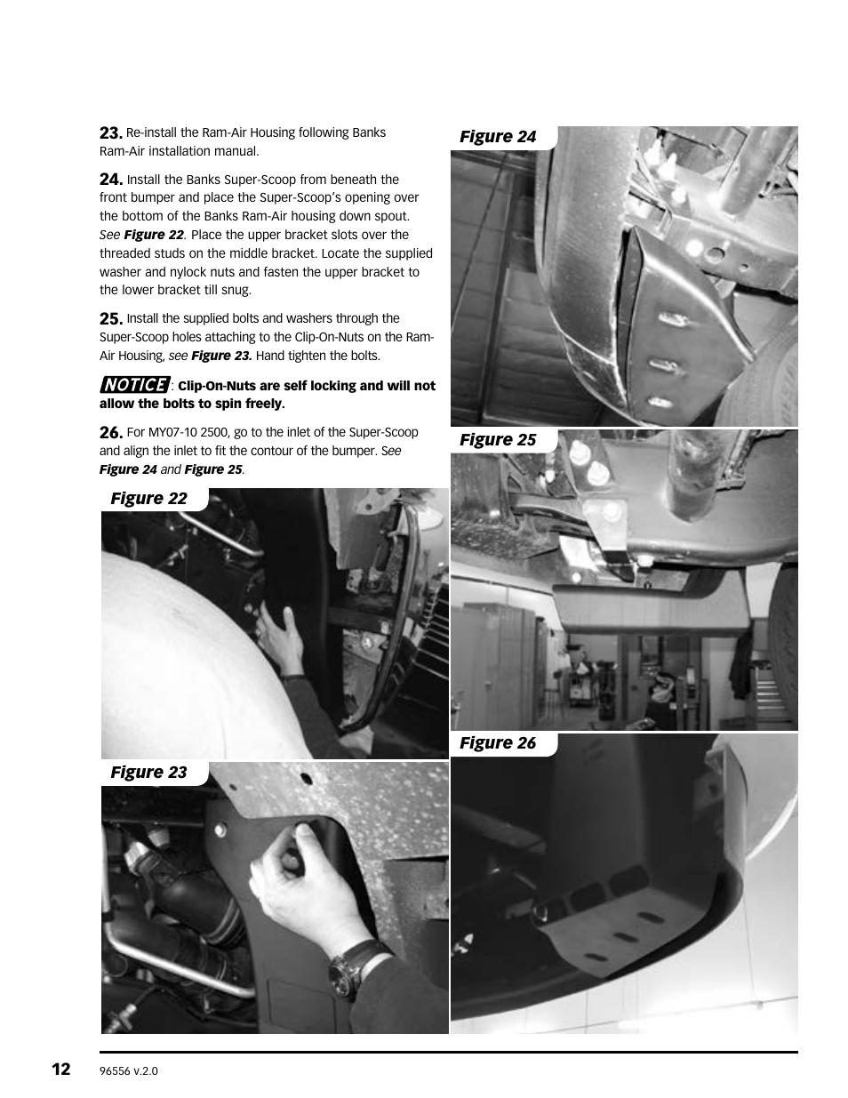 Banks Power Chevy_GMC Trucks: Duramax LML (Diesel ’11 - 14 6.6L) Intake- Ram-Air Super Scoop '11-13 User Manual | Page 12 / 16